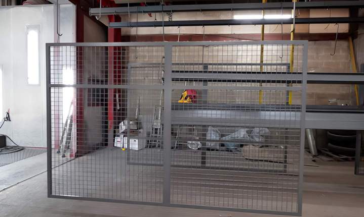 Application peinture grille Bobigny