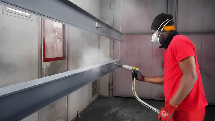 Application de peinture durable et esthétique