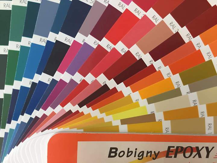 Nuancier de couleurs Bobigny